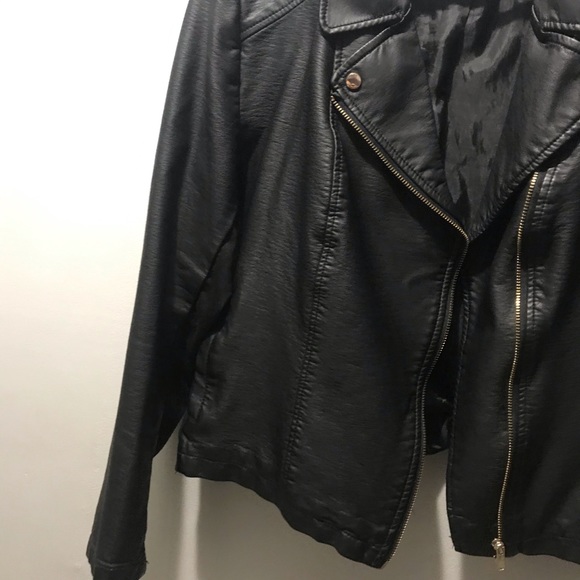 Dynamite faux leather jacket - Picture 3 of 4